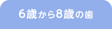 ６歳から８歳の歯